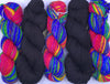 Nightshift Shawl Kit - Urth Uneek and Monokrom Combinations