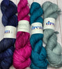 Casapinka Mindless KAL Shawl Kit - Your Slip is Showing - Smooshy with Cashmere