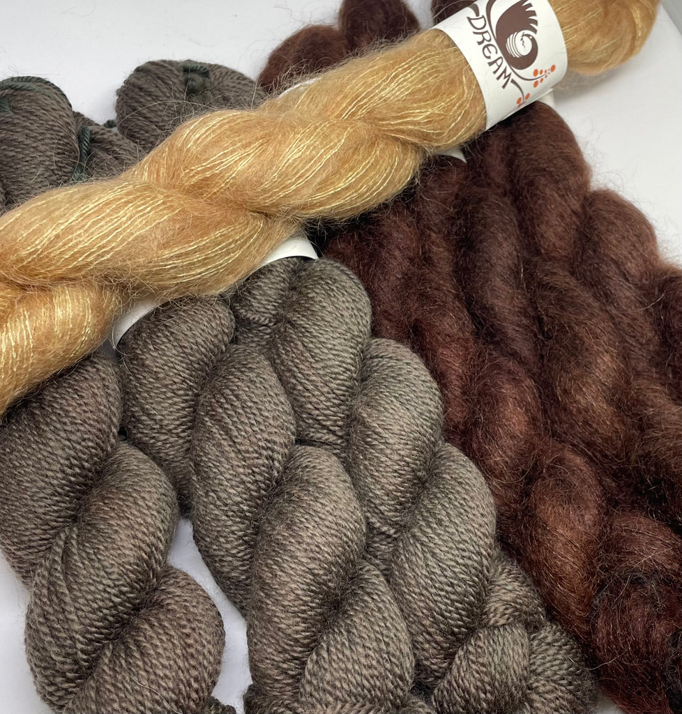 Cité d'Or Poncho or Shawl Kit - Lamb & Goat