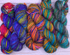Nightshift Shawl Kit - Urth Uneek and Monokrom Combinations