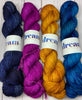 Casapinka Mindless KAL Shawl Kit - Your Slip is Showing - Smooshy with Cashmere
