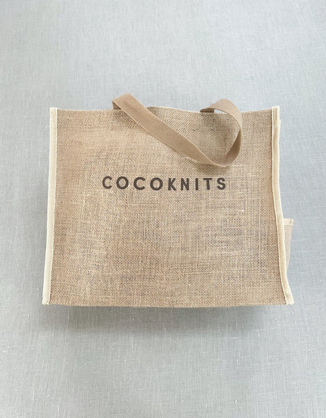 Cocoknits Jute Tote