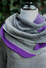 EFFUARY Quindici Shawl Kit - Smooshy with Cashmere - Pinky Pearl