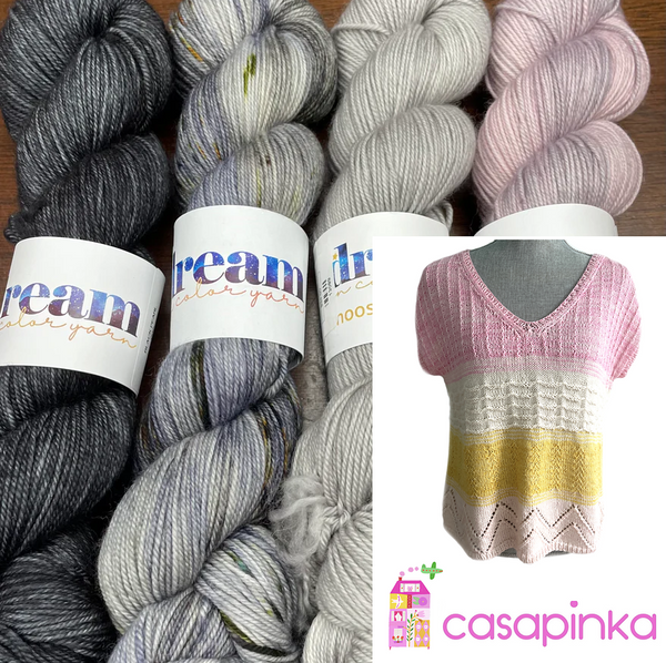 Casapinka's Shaved Ice Tee Kit - Smooshy with Cashmere