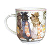 Social Knitworking Porcelain Mug