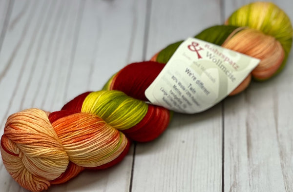 Rohrspatz & Wollmeise Twin – Quixotic Fibers