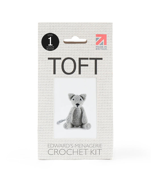Mini Alexandre the Russian Blue Cat Edward's Menagerie Crochet Kit
