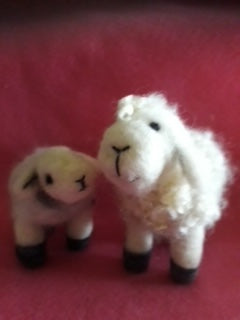 Needle Felted Sheep- March 28- 1:00 PM-3:00 PM