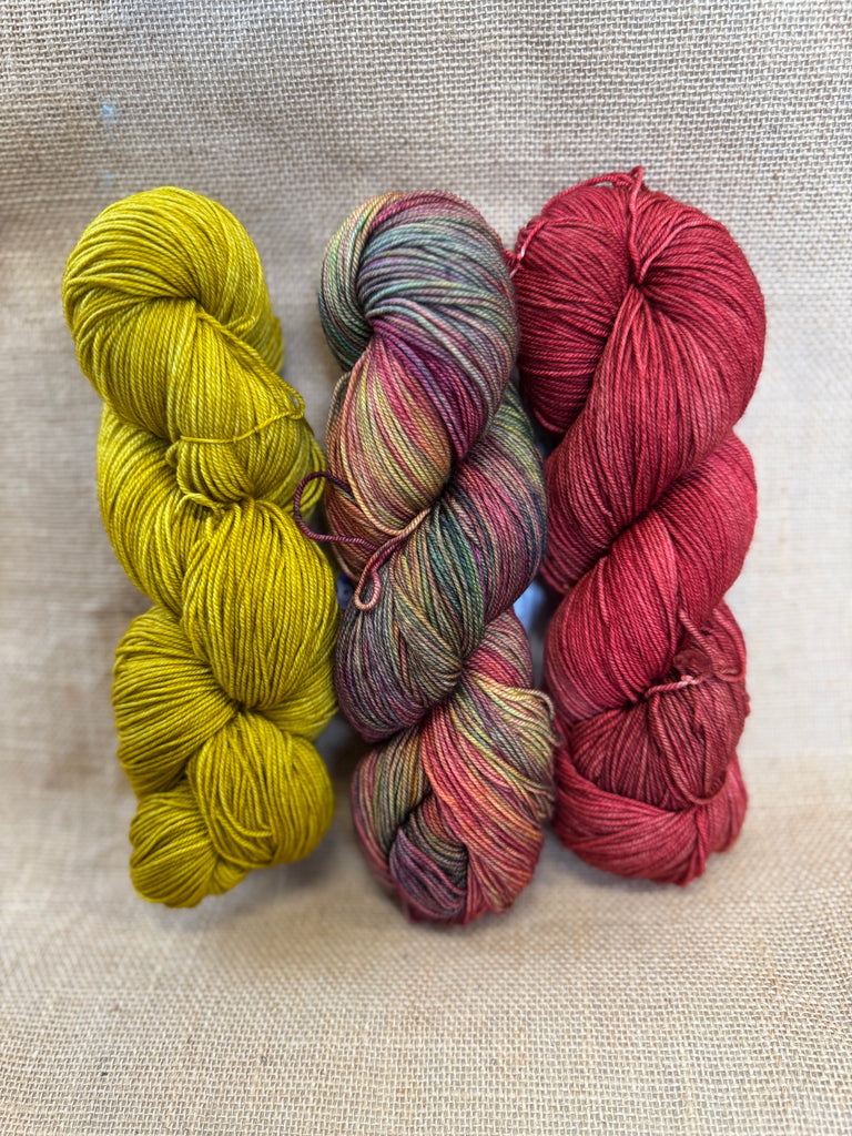 Casapinka Hiss and Vinegar MKAL 2025 - Malabrigo Sock - Frank
