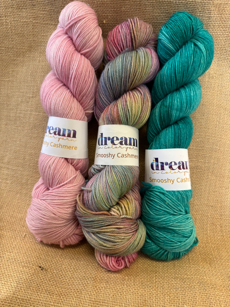 Casapinka Hiss and Vinegar MKAL 2025 - Smooshy with Cashmere - Pinky Bird