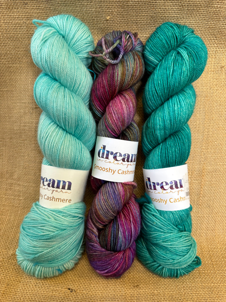 Casapinka Hiss and Vinegar MKAL 2025 - Smooshy with Cashmere - My Fair Lady