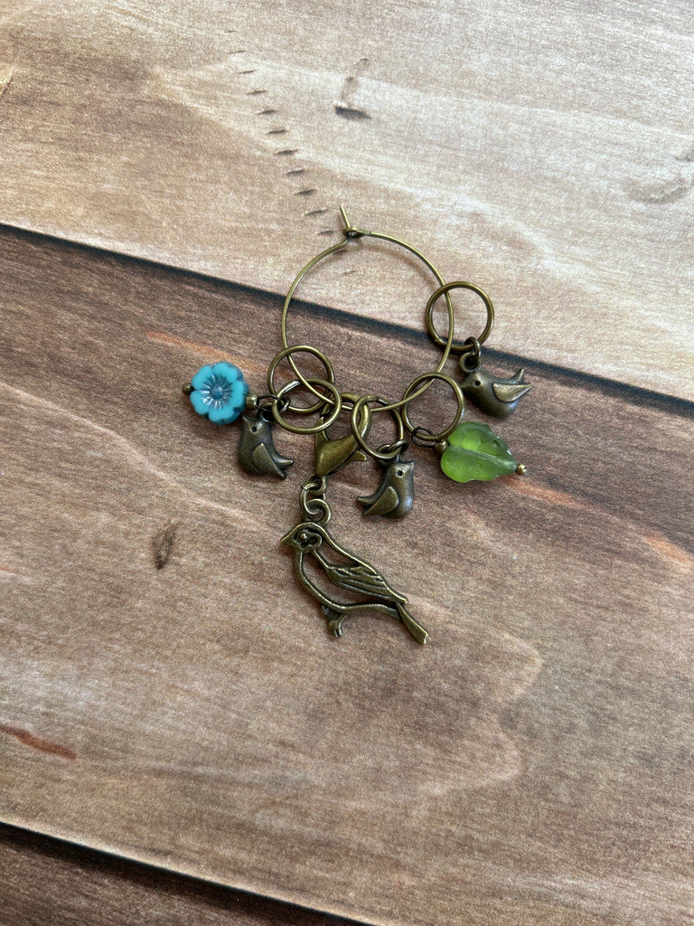 Springtime Bird Stitch Markers