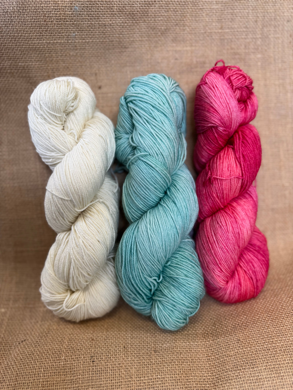 Casapinka Hiss and Vinegar MKAL 2025 - Malabrigo Sock - Light of Love