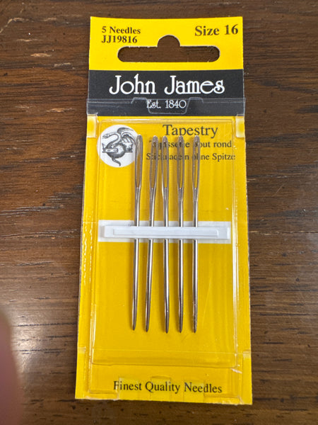 John James Tapestry Needles #16