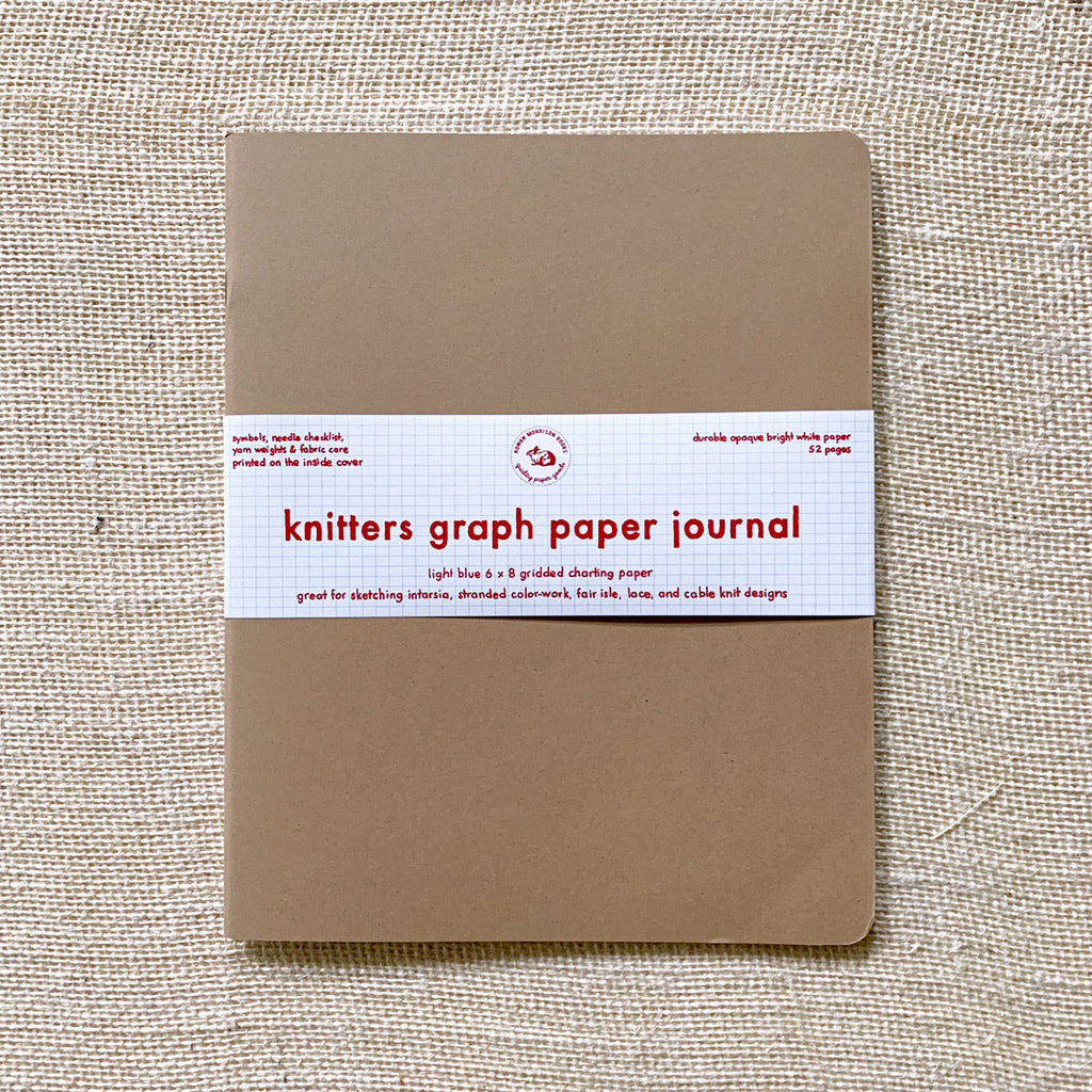 Knitter's Graph Paper Journal