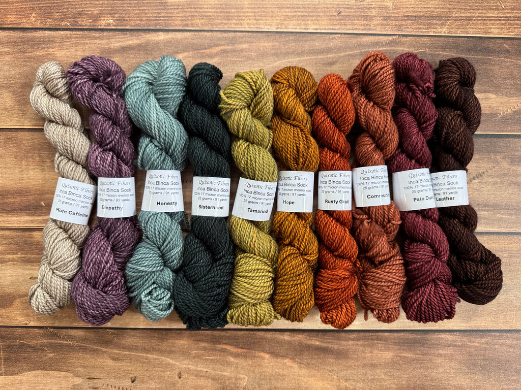 Inca Binca Sock - Painted Desert Mini Skein Collection