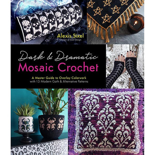 Dark and Dramatic Mosaic Crochet