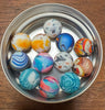 Round Stitch Stopper Collection Tins
