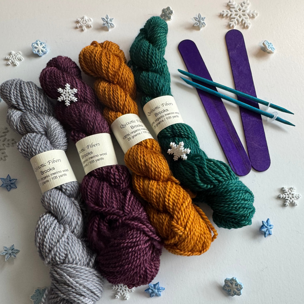 Gnandad's Grand Adventure Gnome MKAL 2025 Kit - Golden Plum