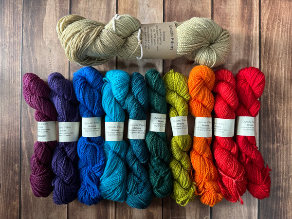 Casapinka Tabby Road KAL Kit - Brights - Hay