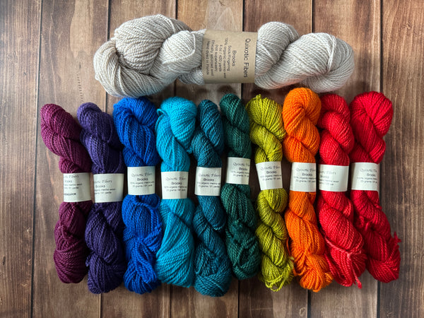 Casapinka Tabby Road KAL Kit - Brights - Con Leche