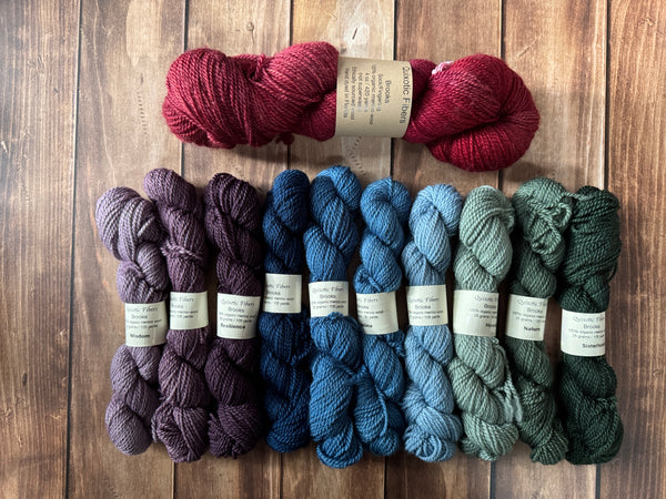 Casapinka Tabby Road KAL Kit - Sisters and Fairies - Palo Duro Red