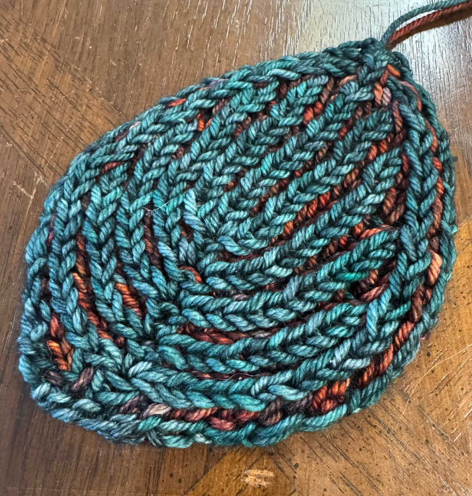 Intermediate Brioche Knitting - Aspen Leaf Coaster - August 16 - 1:00-4:00 PM