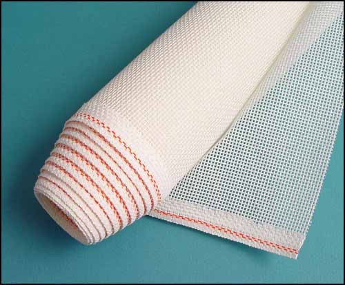 Zweigart Mono Deluxe Orange Line Needlepoint Canvas 14ct and 18ct