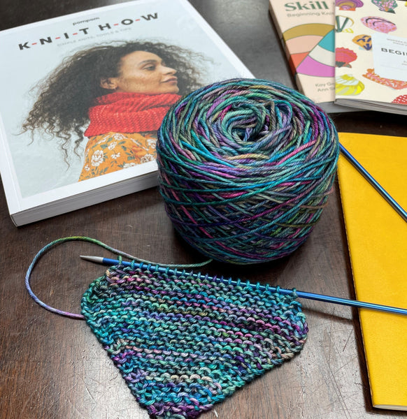 Beginner Knitting School: Absolute Basics - May 24 - 1:00-3:00PM