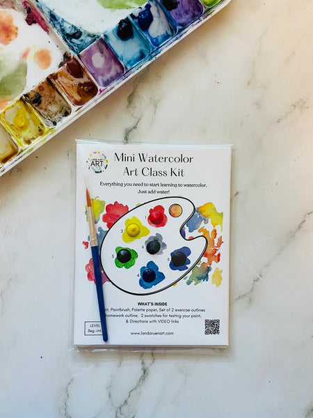 Mini Watercolor Art Class
