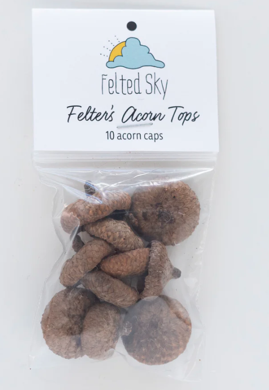 Acorn Tops for Felted Acorns