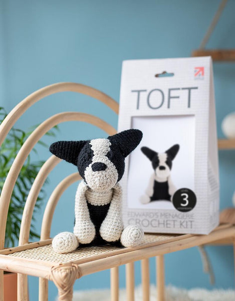 Barney the Boston Terrier Edward's Menagerie Crochet Kit