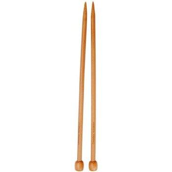 ChiaoGoo Dark Bamboo Single Point Straight Needles
