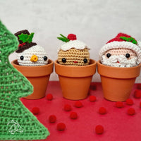 Mini Snowman Crochet Kit