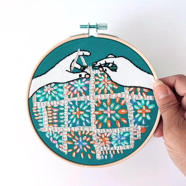 Crochet Embroidery Kit