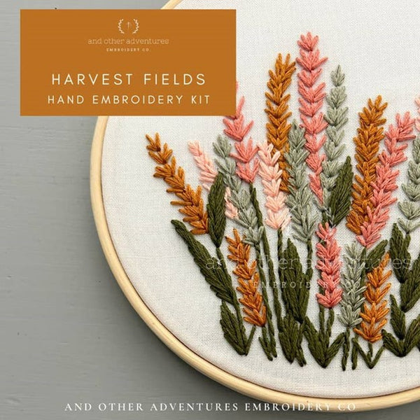 Embroidery Kit - Harvest Fields