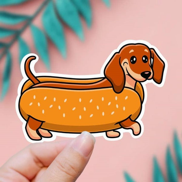 Hot Dog Sticker