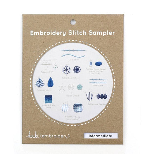 Embroidery Stitch Sampler - Intermediate