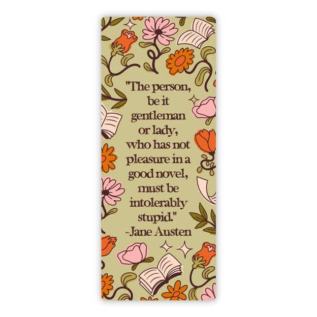 Jane Austen Quote Bookmark Sticker