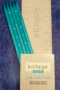 Kollage SQUARE DPNs - 5", 6", & 7" (Blue, Gray, Red)
