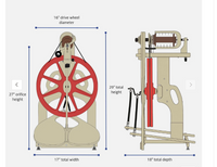 Schacht Ladybug Spinning Wheel