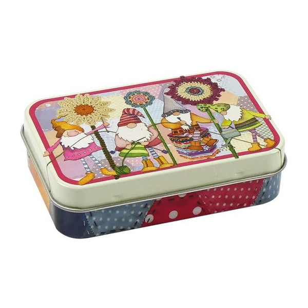 Small Hinged Rectangular Crafting Tin