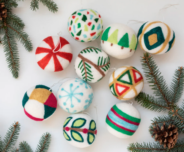 Ornament Party Needle Felting Kit