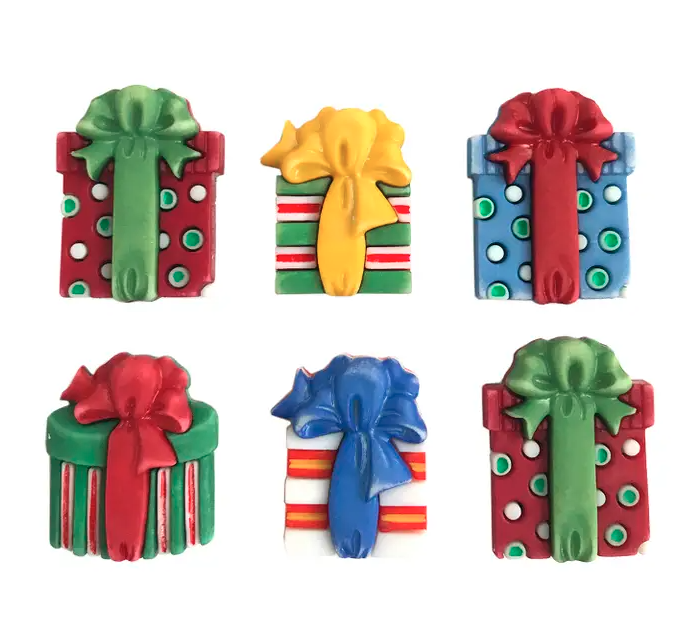 Christmas Presents - Buttons