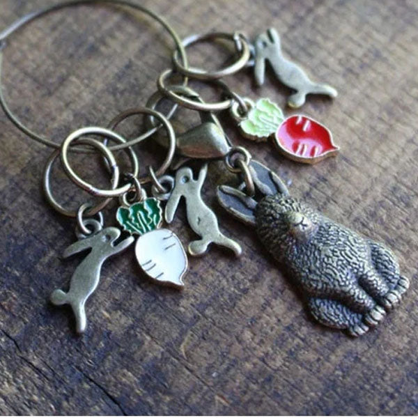 Animal Family Stitch Markers - Bunnies