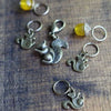 Animal Family Stitch Markers - Squirrels