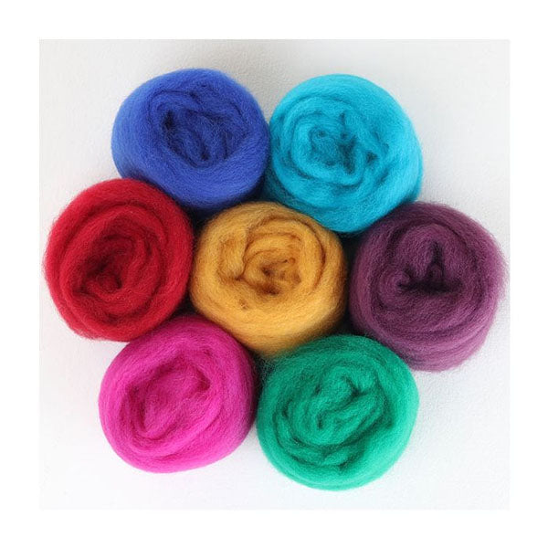 Corriedale Sliver Pack - Jewel