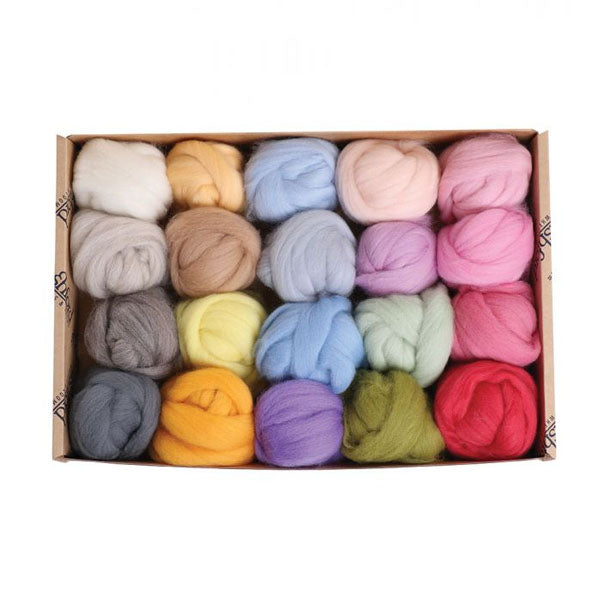 New Zealand Corriedale Sample Pack - Lights