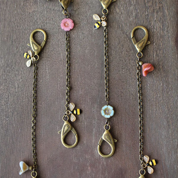Bee and Bloom Scissor Chains