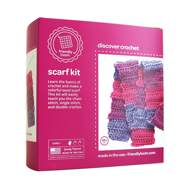 Discover Crochet : Scarf Kit